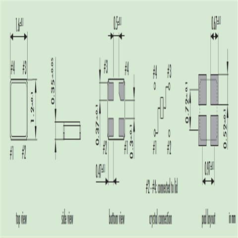 进口晶振,Q-26.0-JXS11-12-10/10-FU-LF,26MHz,Jauch晶体,JXS11,1612谐振器