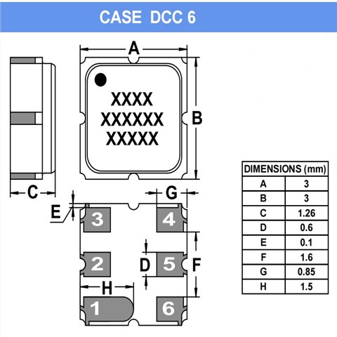 A141-1400M1,3x3mm,1400MHz,AEK安克谐振器,贴片晶振