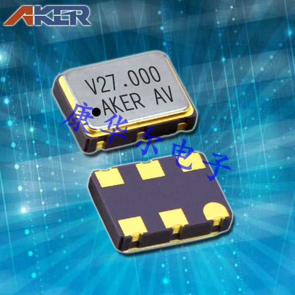 AKER晶振,压控晶振,VXO-751晶振,GPS导航进口压控晶振