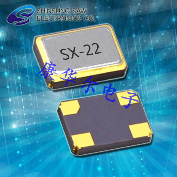 6G微处理器时钟晶振,SX-22-10-30HZ-50.000MHz-9pF,SHINSUNG无源晶振